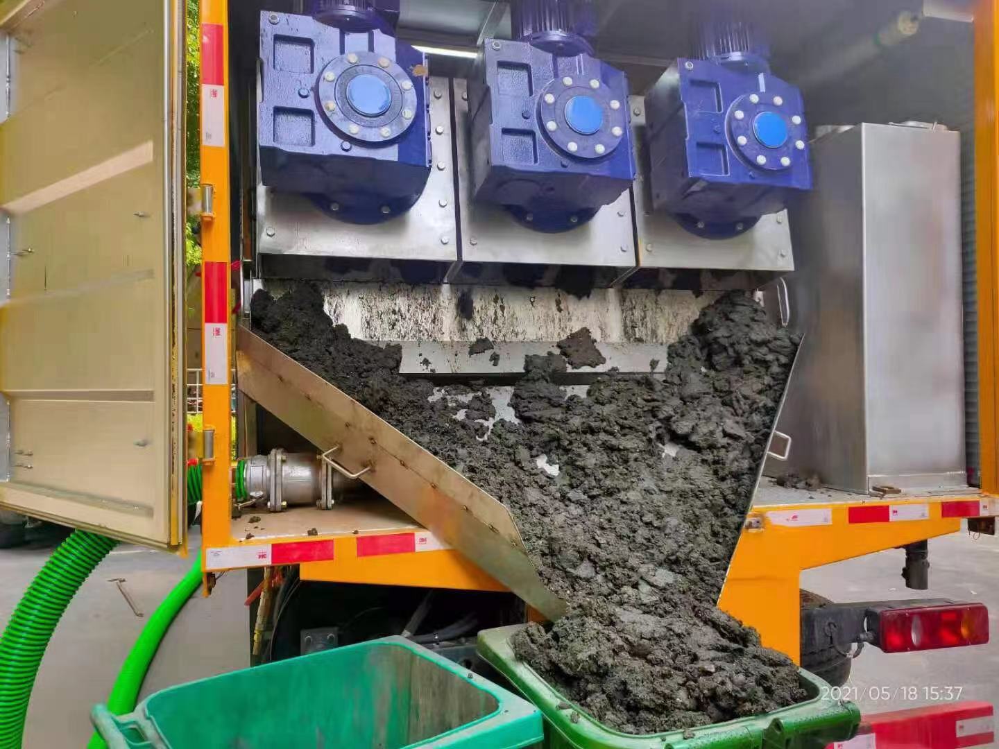 汇川化粪池清掏城市维护站-泥浆净化干湿分离处理